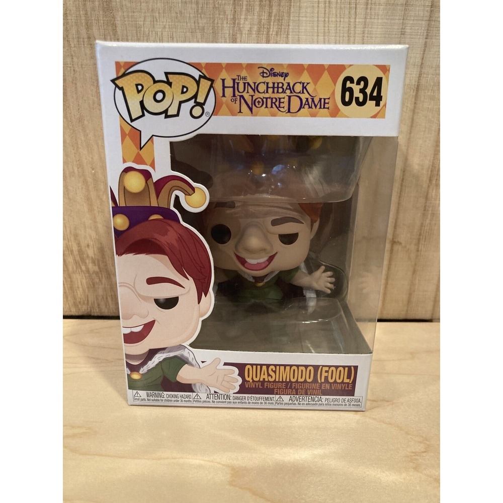New Quasimodo (Fool) Funko Pop Hunchback of Notre Dame Jester Disney Cartoon New